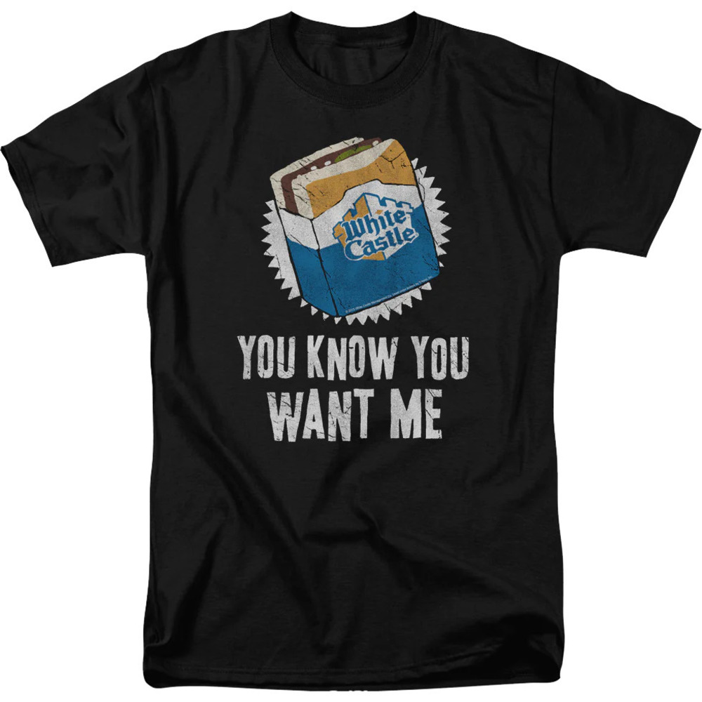 You Know You Want Me White Caste Tshirt